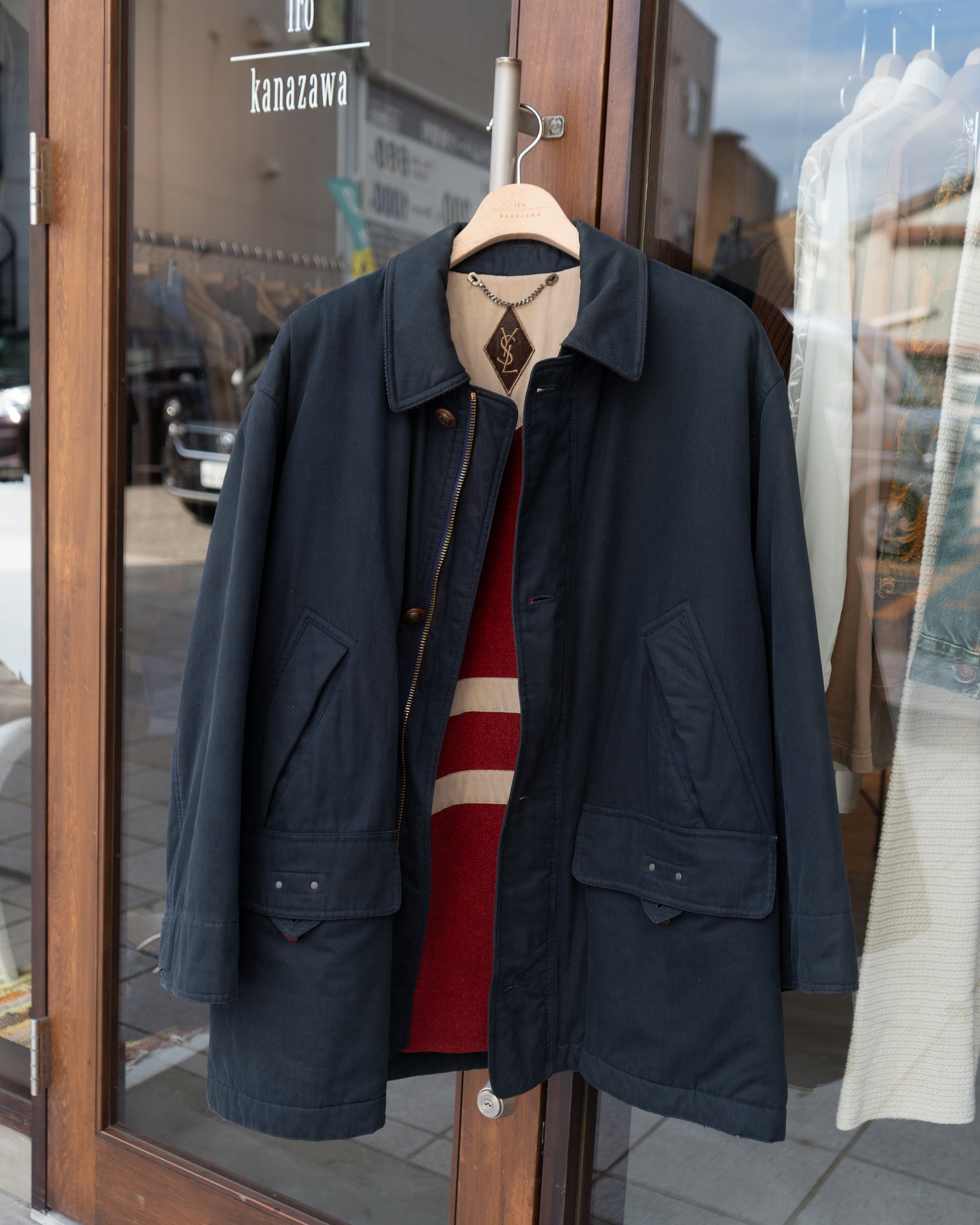 Yves Saint Laurent cotton hunting jacket