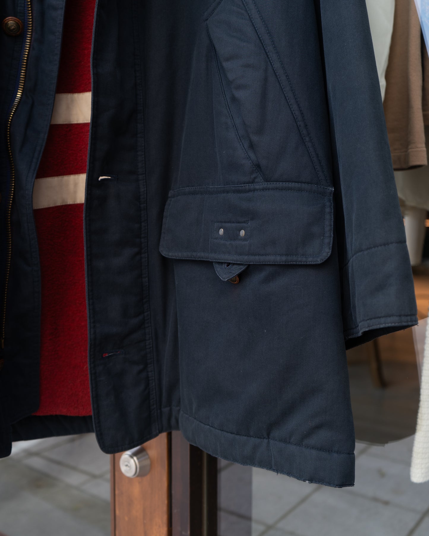 Yves Saint Laurent cotton hunting jacket
