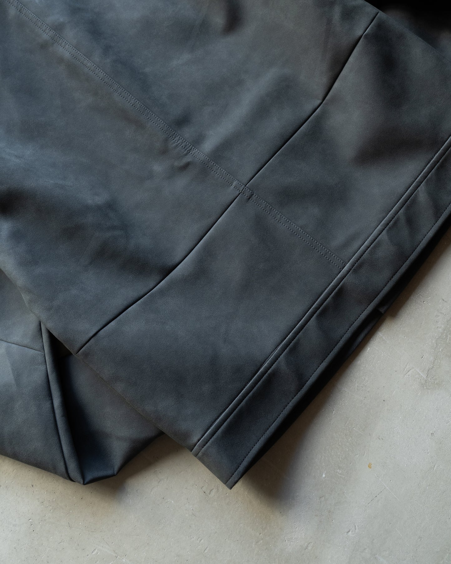 BANANA REPUBLIC fake leather tracker jacket