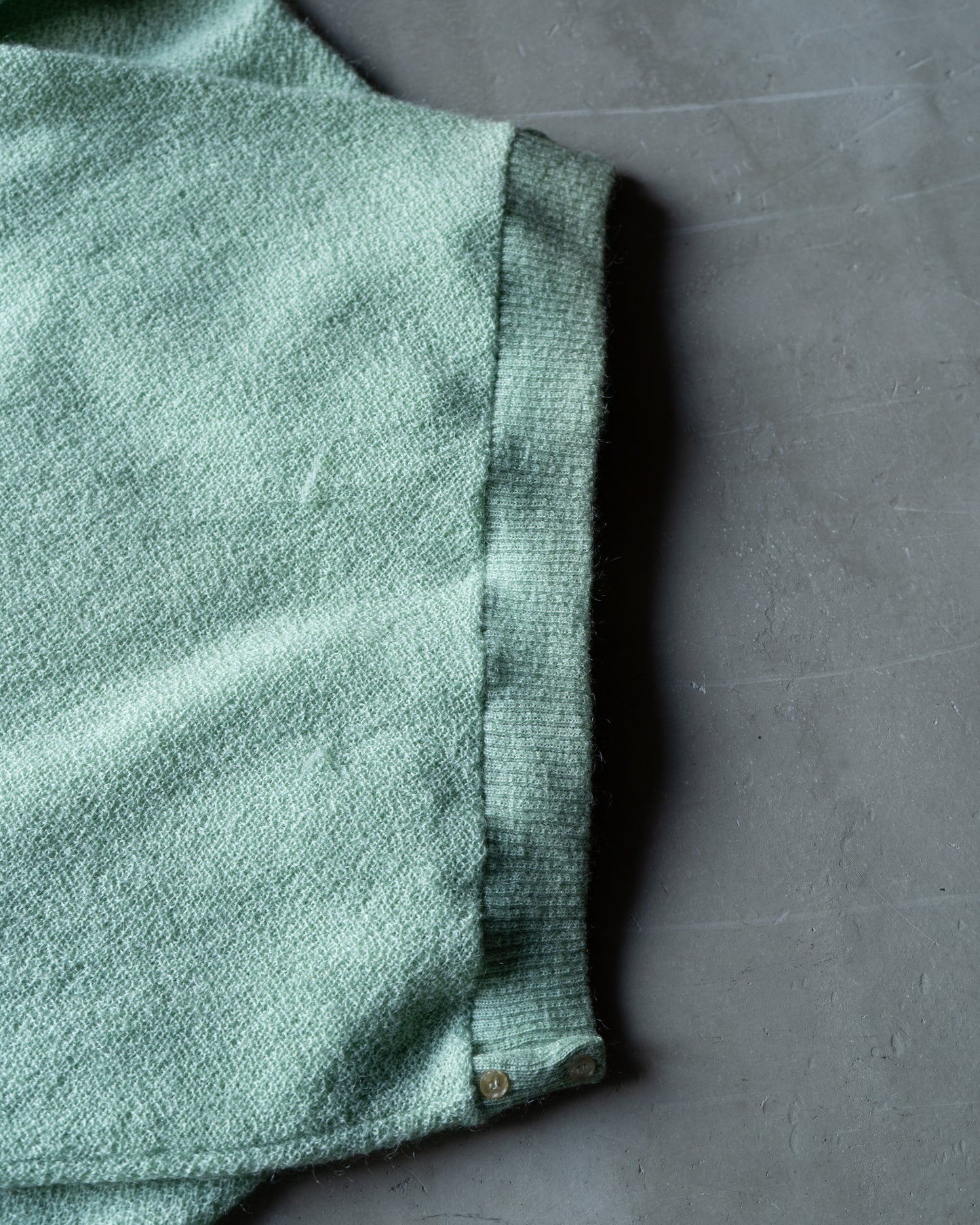 60's Puritan mohair wool v neck knit