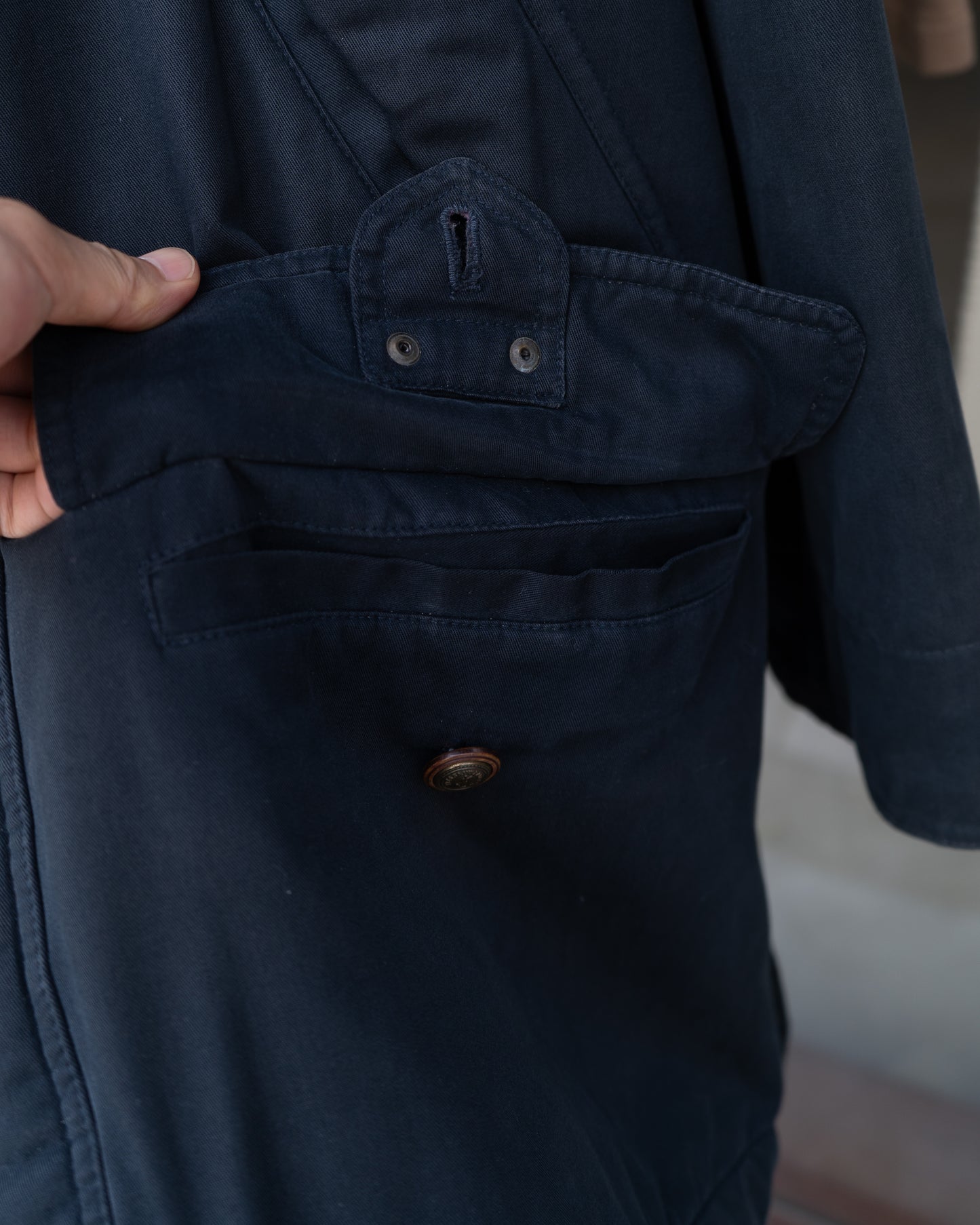 Yves Saint Laurent cotton hunting jacket