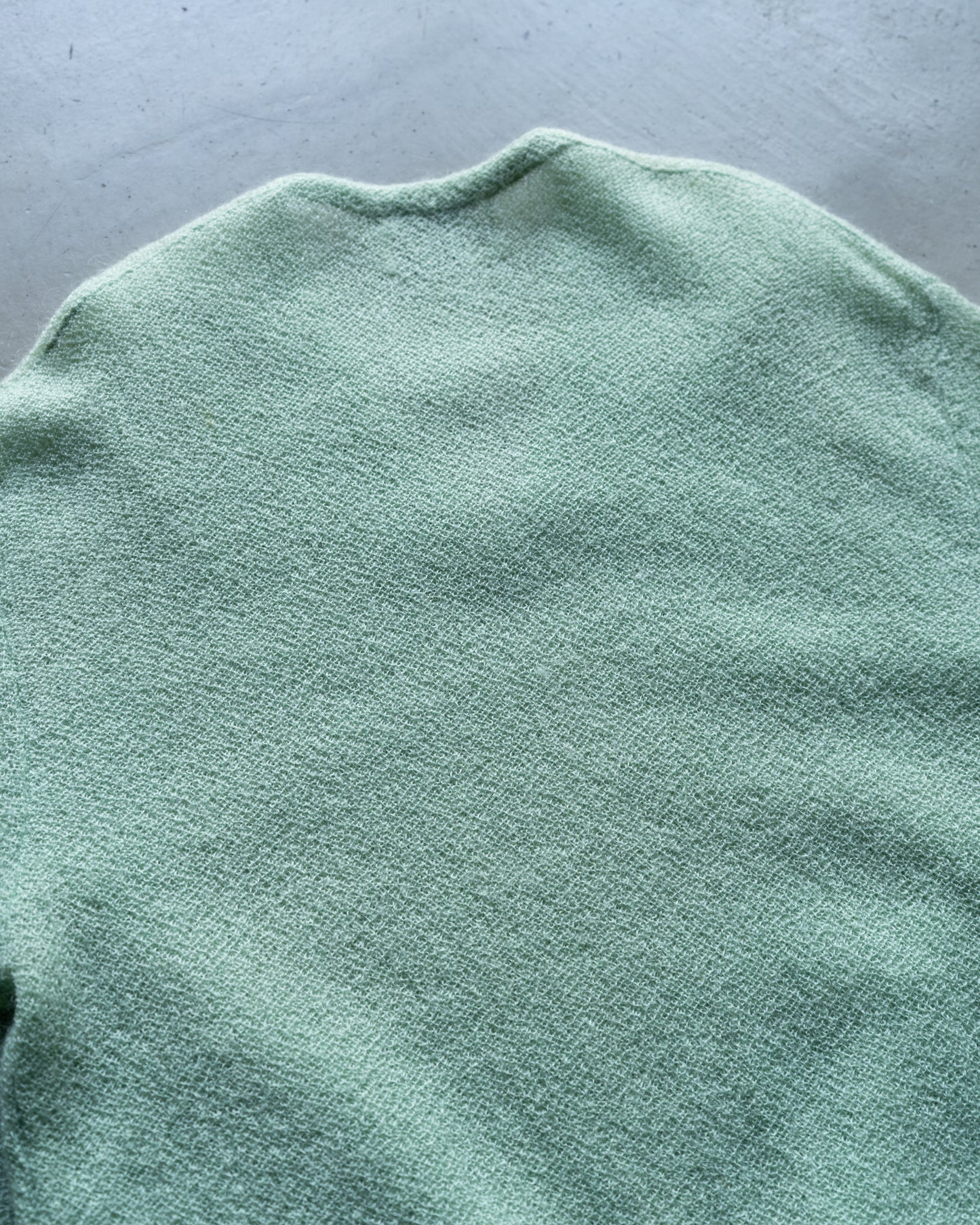 60's Puritan mohair wool v neck knit
