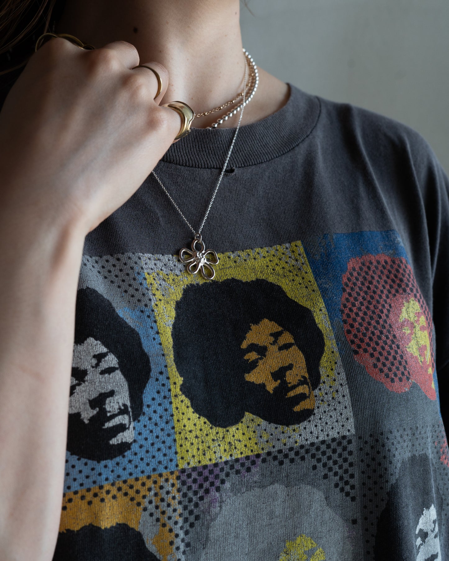 DICT N-109 24k gold plated necklace
