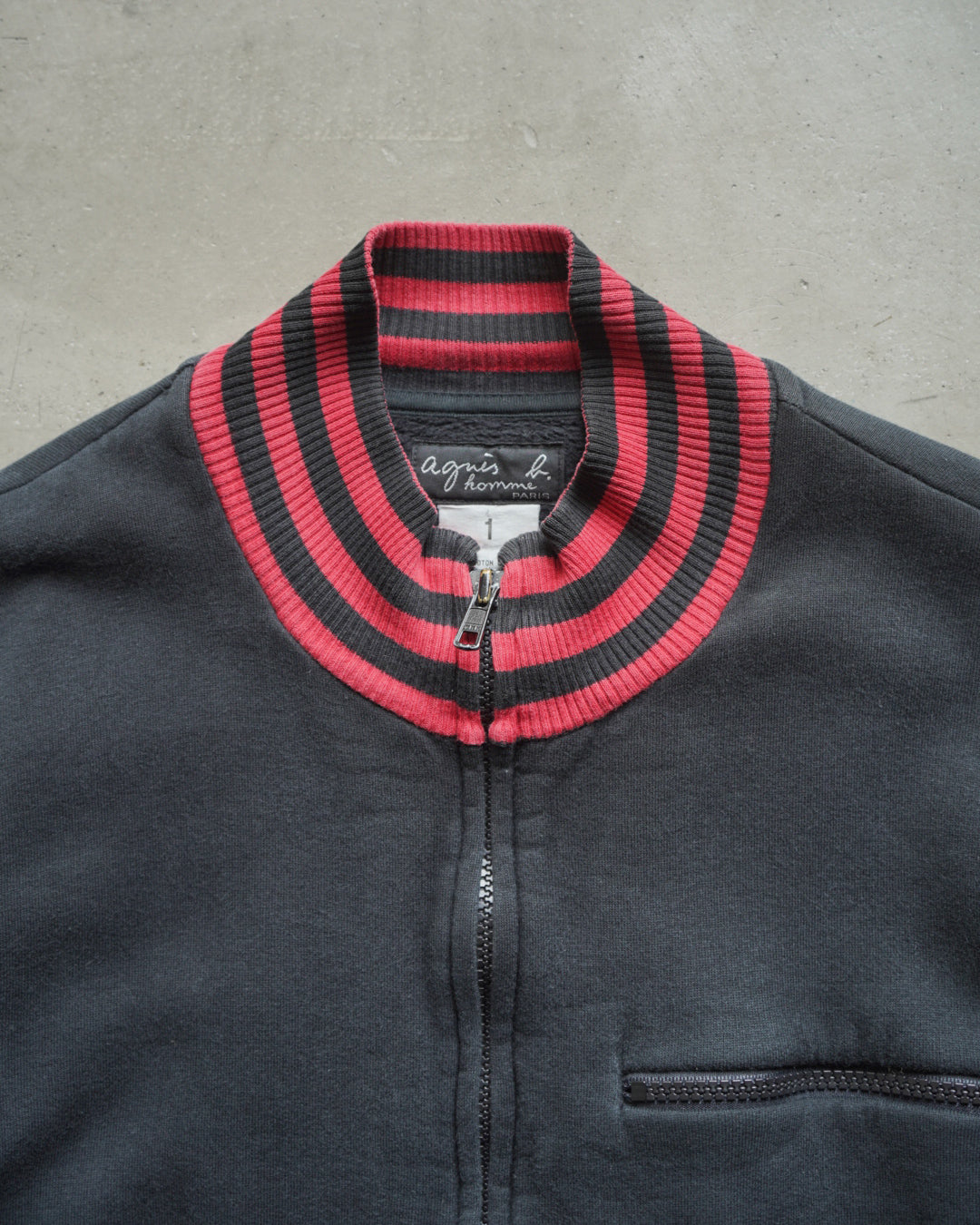 agnès b. varsity design jacket