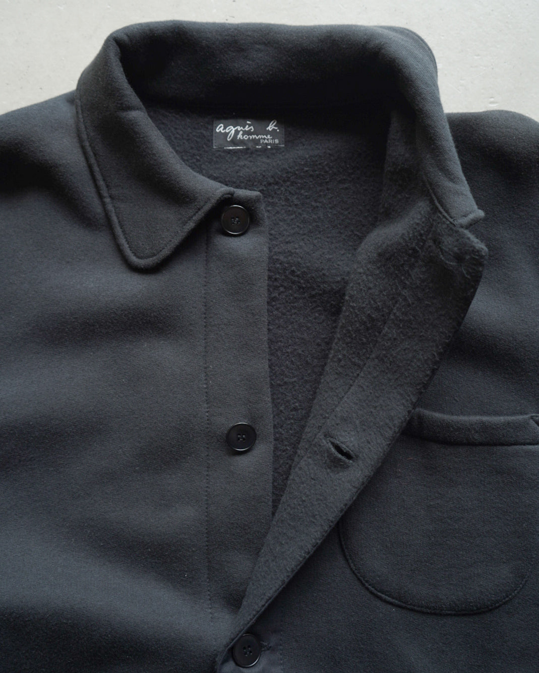 agnes b. sweat coverall jacket