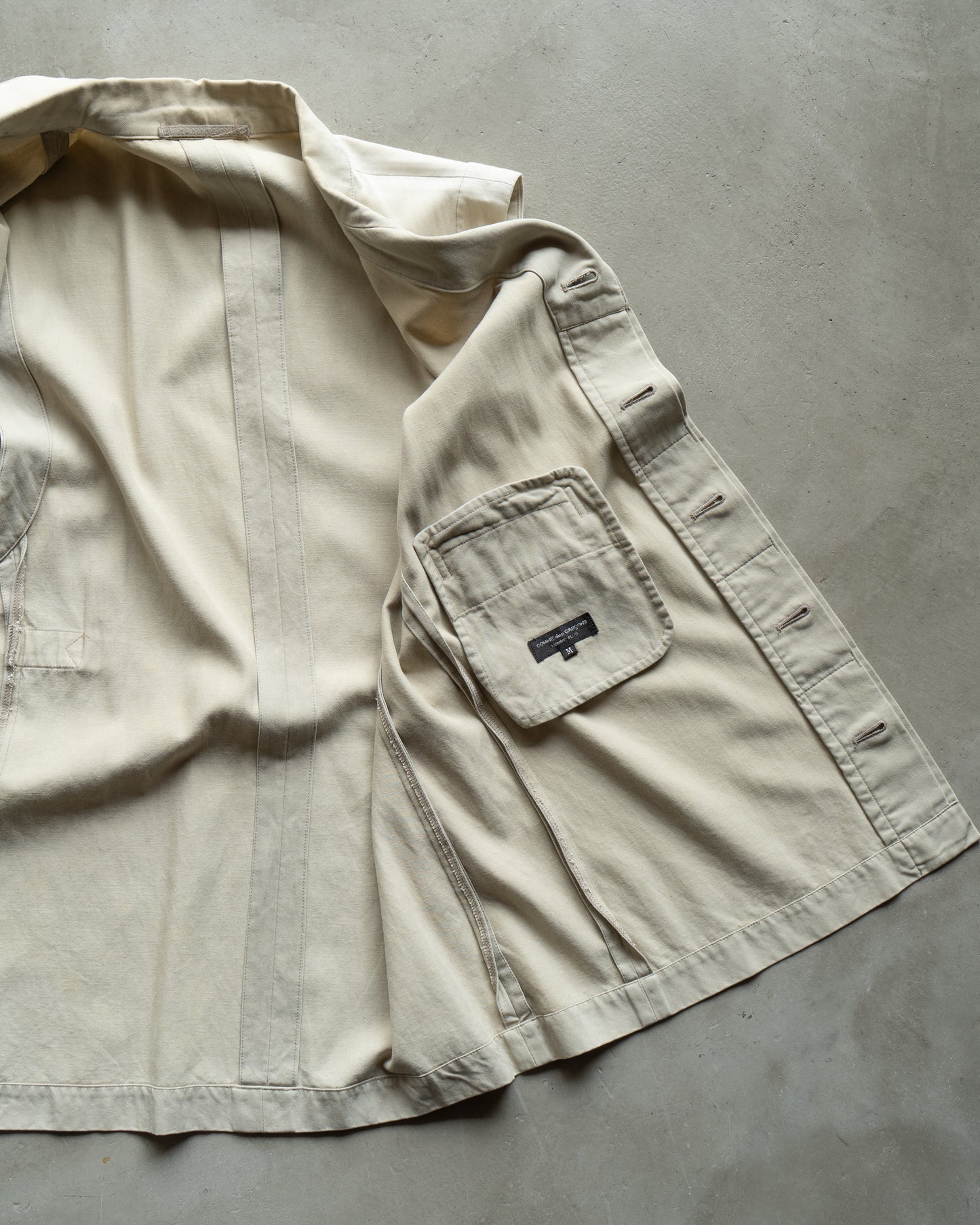 COMME des GARÇONS HOMME PLUS dress tailored vest