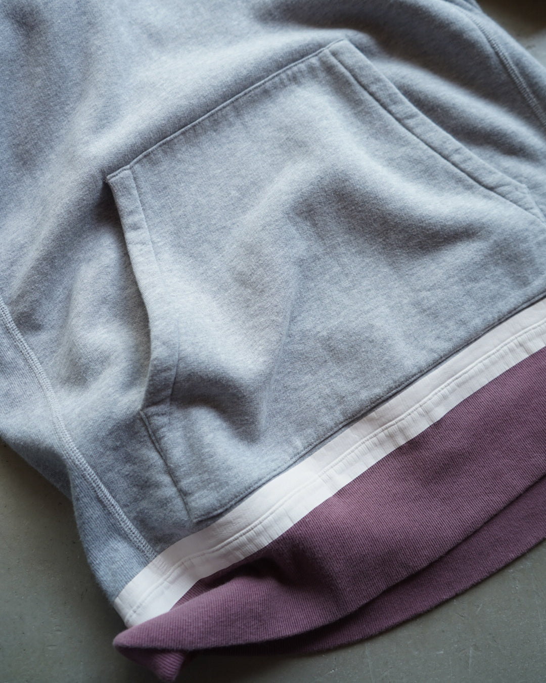 MARNI cotton sweat switching design hoodie