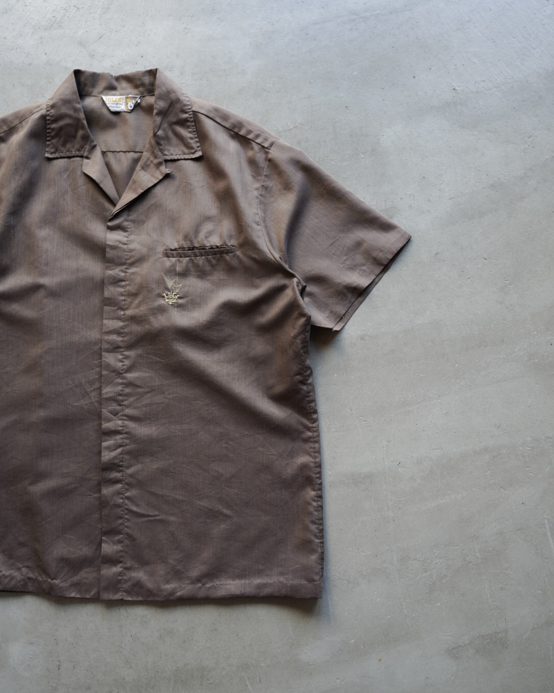 60s〜70s vintage open collar shirts