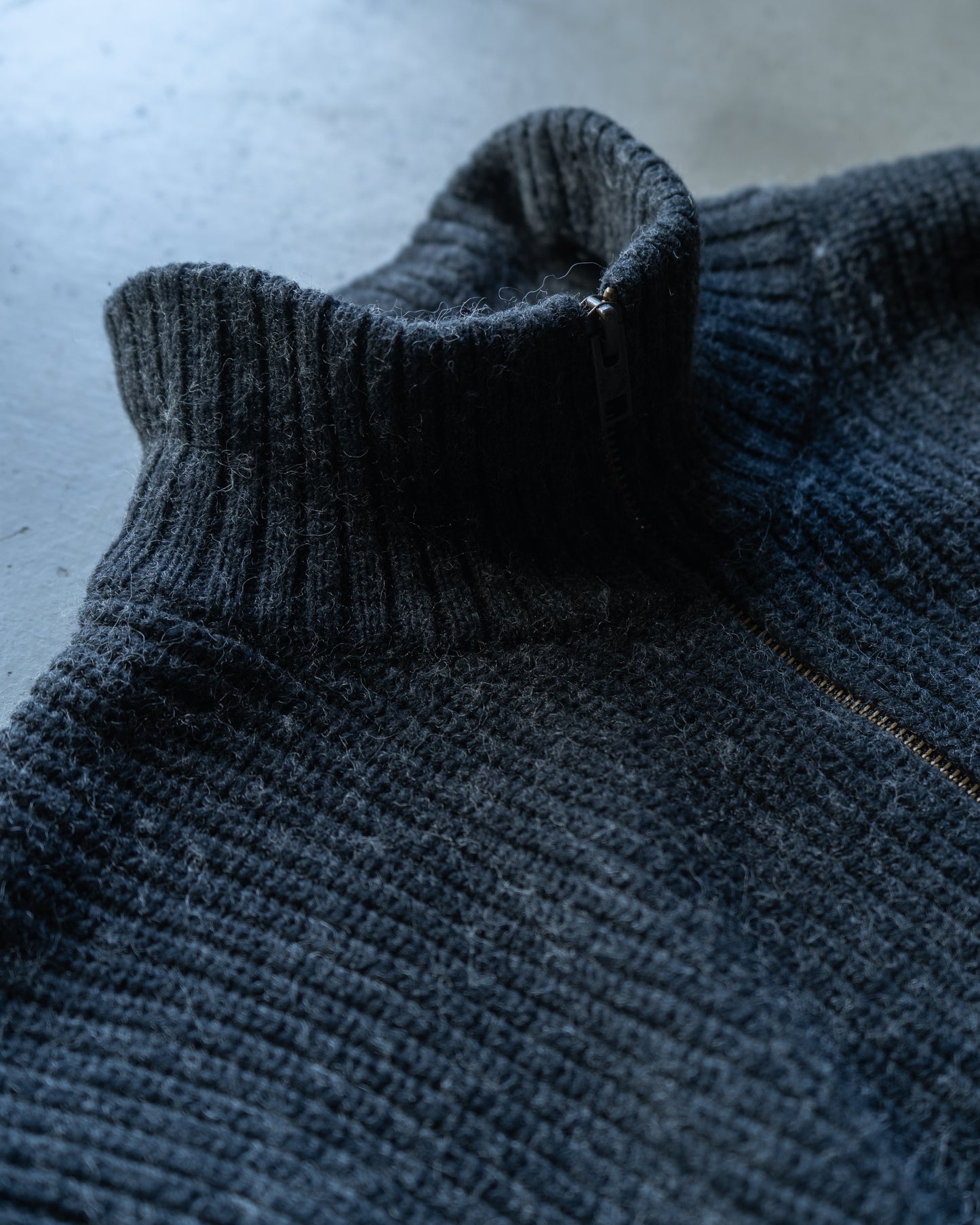The North Face mixed materials drivers knit jacket
