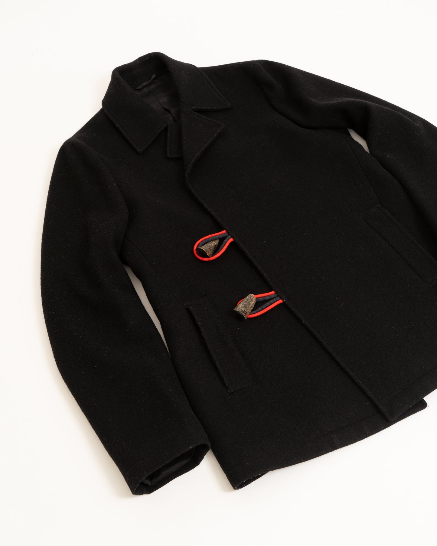 2011AW RAF SIMONS toggle wool jacket