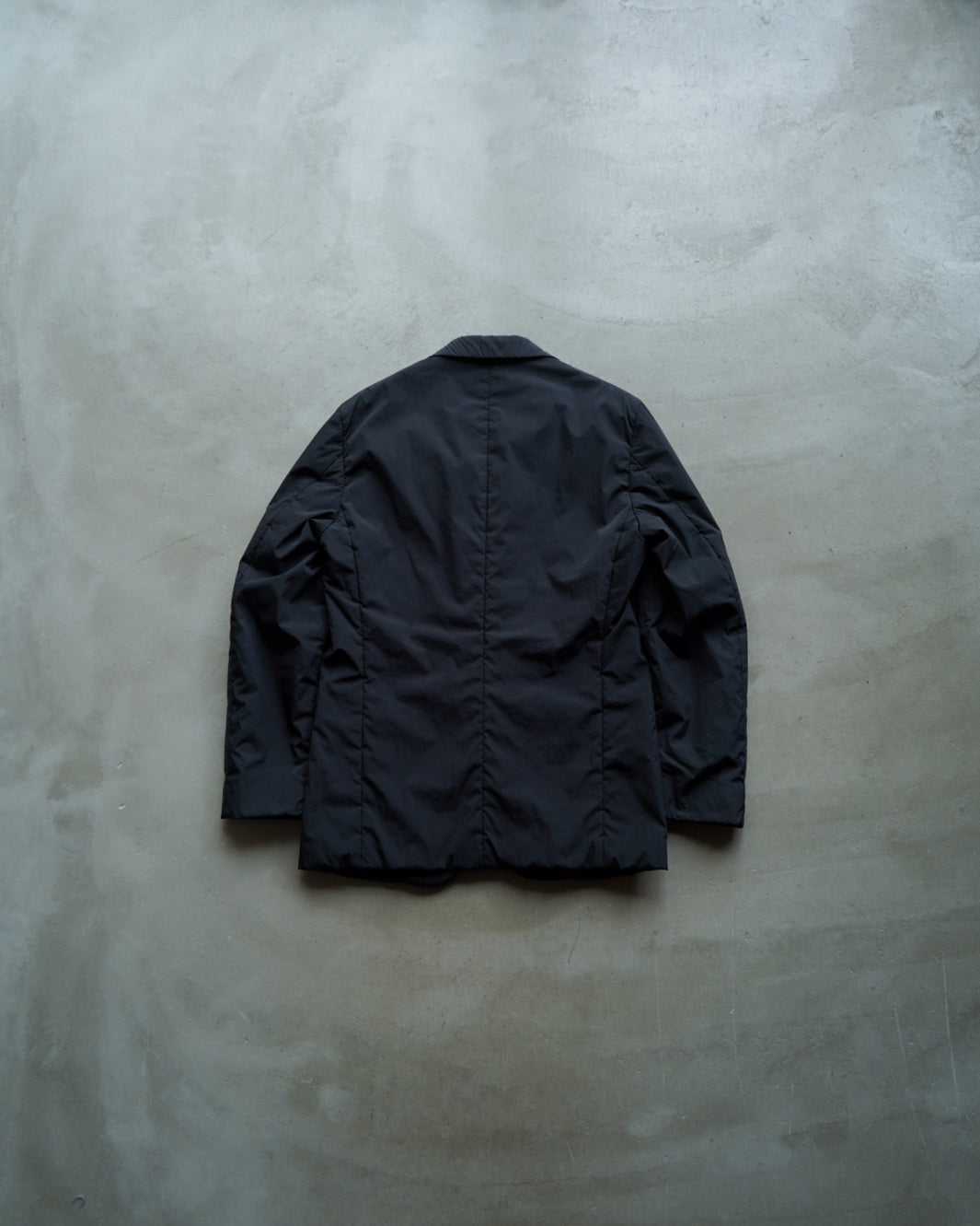 JIL SANDER nylon 3 button tailored jacket
