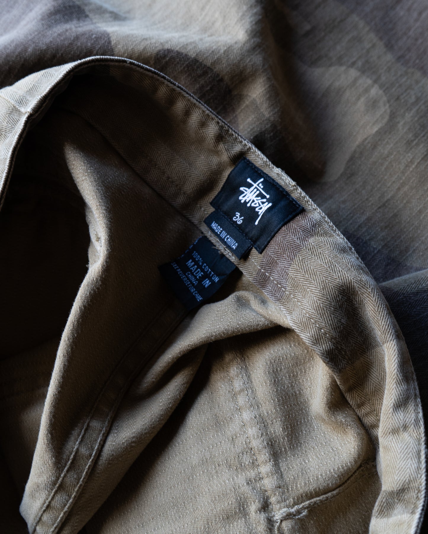 STUSSY  camo baker type shors