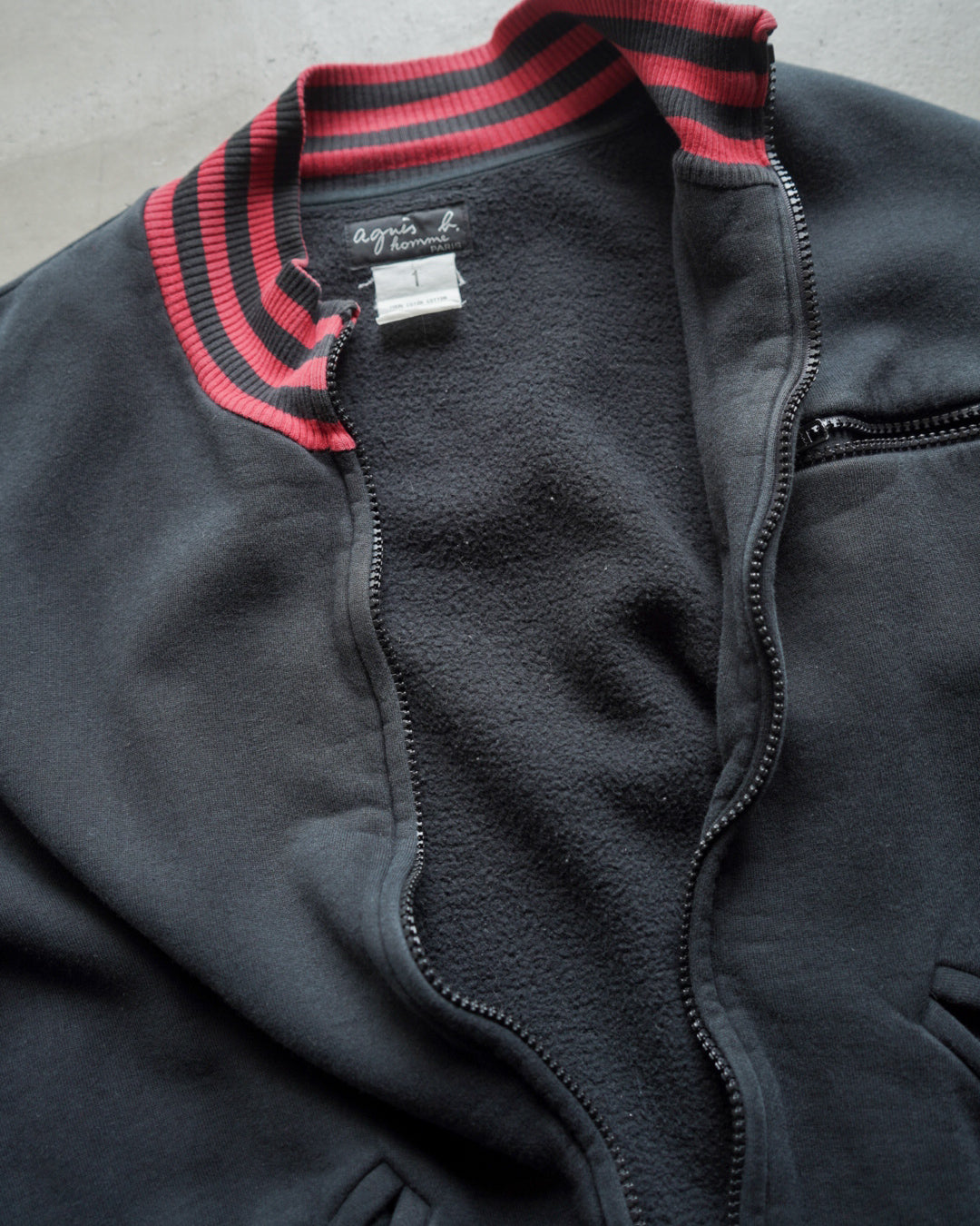 agnès b. varsity design jacket
