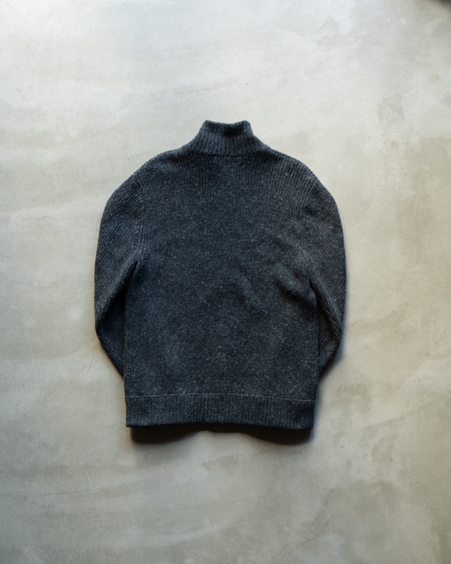 The North Face mixed materials drivers knit jacket