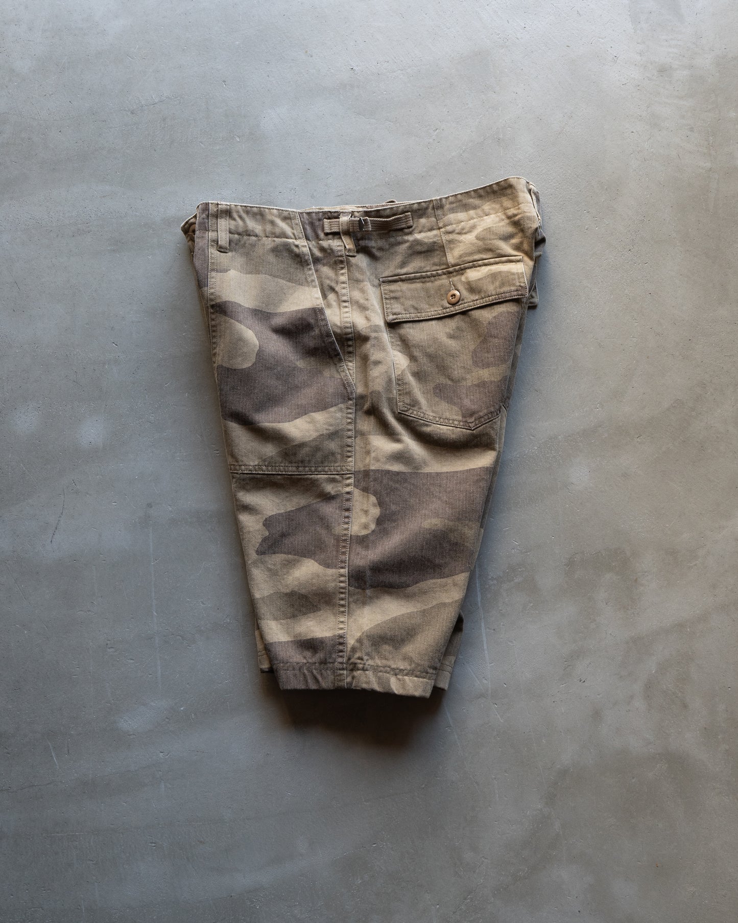STUSSY  camo baker type shors