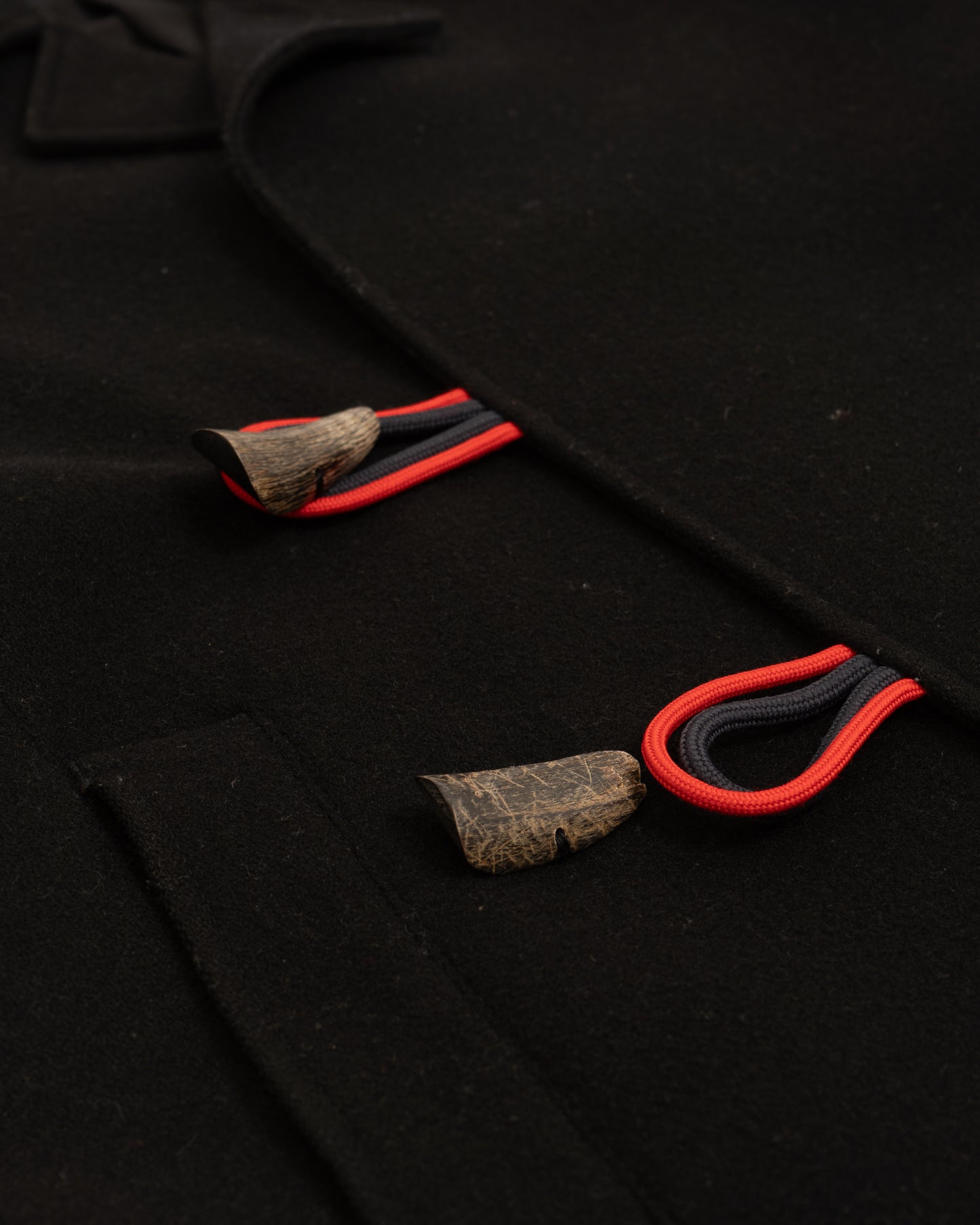 2011AW RAF SIMONS toggle wool jacket