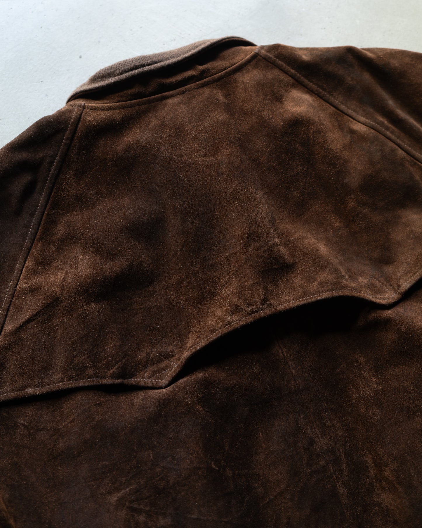 Ralph Lauren Suede G-9 Swing Top Jacket