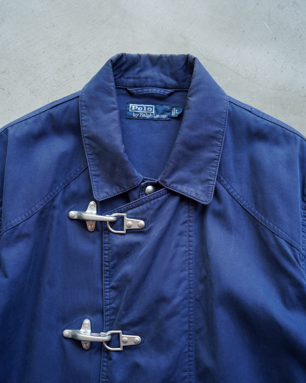 ralph lauren fireman hook design cotton jacket